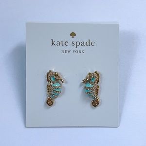 Kate Spade Paradise Found Seahorse Earrings